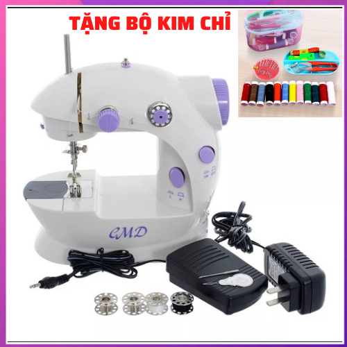 [SIÊU RẺ - HỎA TỐC 2H] Máy May Mini, Máy Khâu Vá Mini, Máy May Mini Có Đèn Led, Máy May Mini Gia Đình Nhỏ Gọn - Tiện Lợi, Giá Cả Hợp Lý