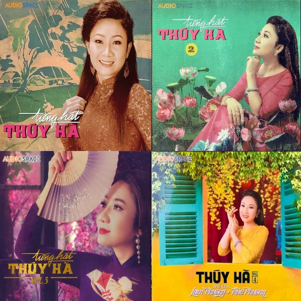 Bộ 4 đĩa cd thúy hà