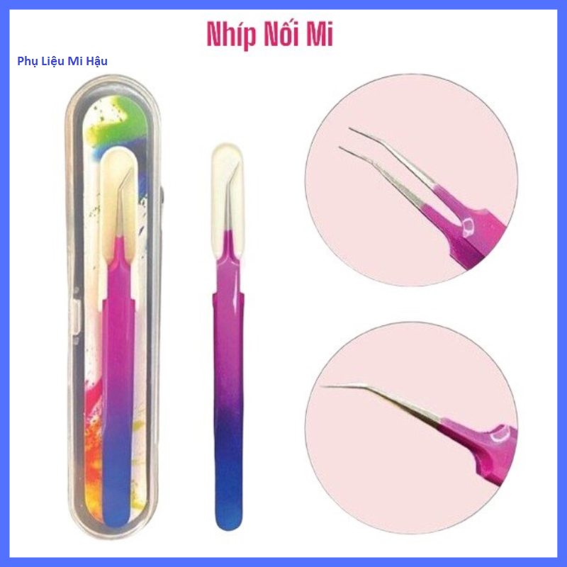 [ Hàng Tốt ] Nhíp Tách 7 Màu Nối Mi_Nhíp Nối Mi Volume Tách Nối Classic_Kìm_Cây Vuốt Mi_Nhíp Vạch Mi_Kẹp Gắn Lông Mi_PHỤ MI HẬU