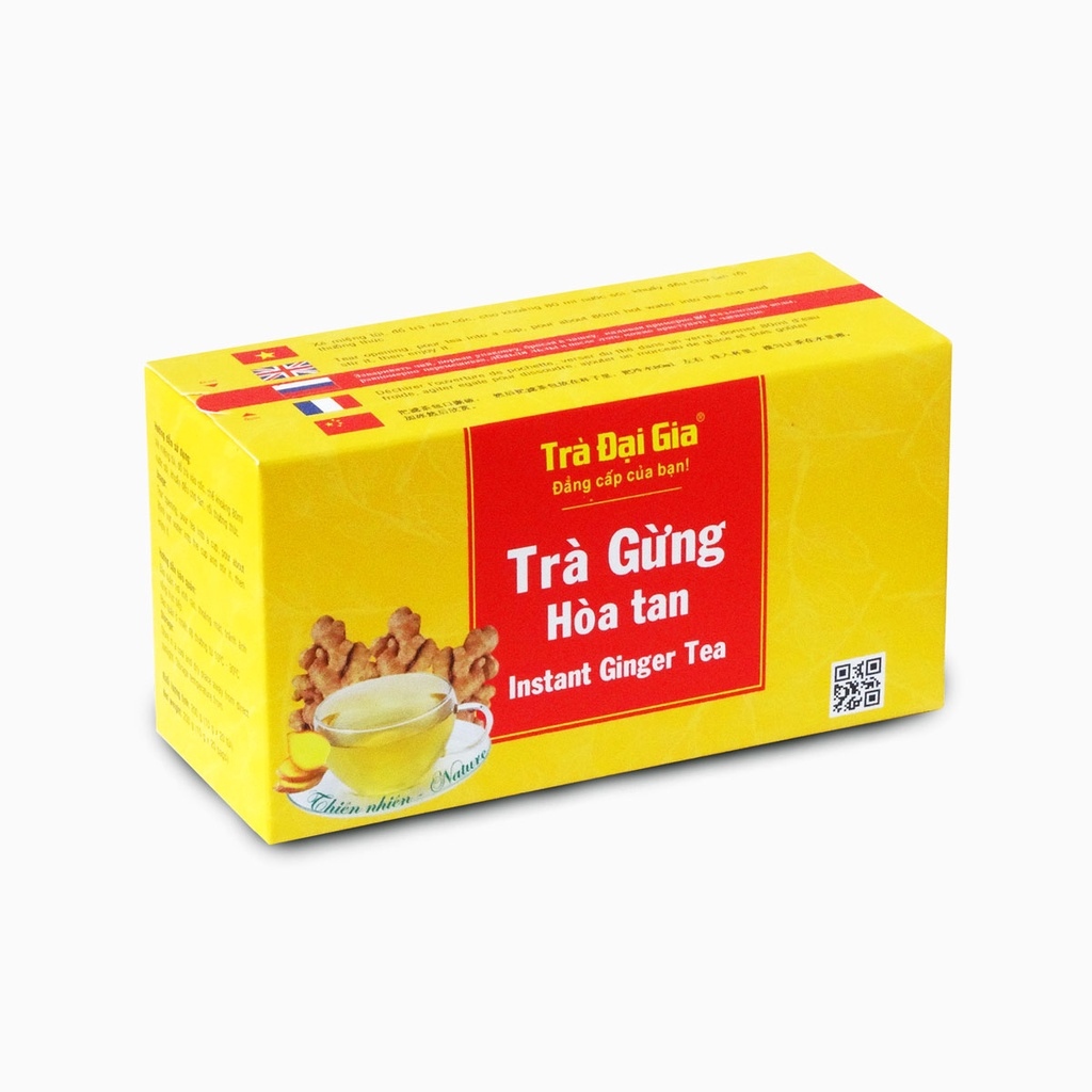 Trà Gừng Hoà Tan Đại Gia (hộp 20túi x 10g)