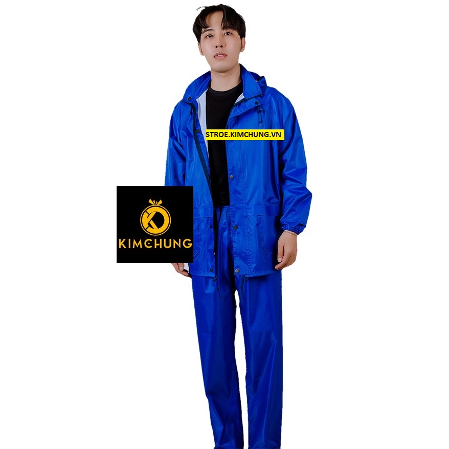 [HCM]Áo mưa bộ vải dù Vẩy Cá Đài Loan cao cấp siêu nhẹ siêu bền không thấm nước (Size 1XL2XL3XL từ 1m55 - 1m75)