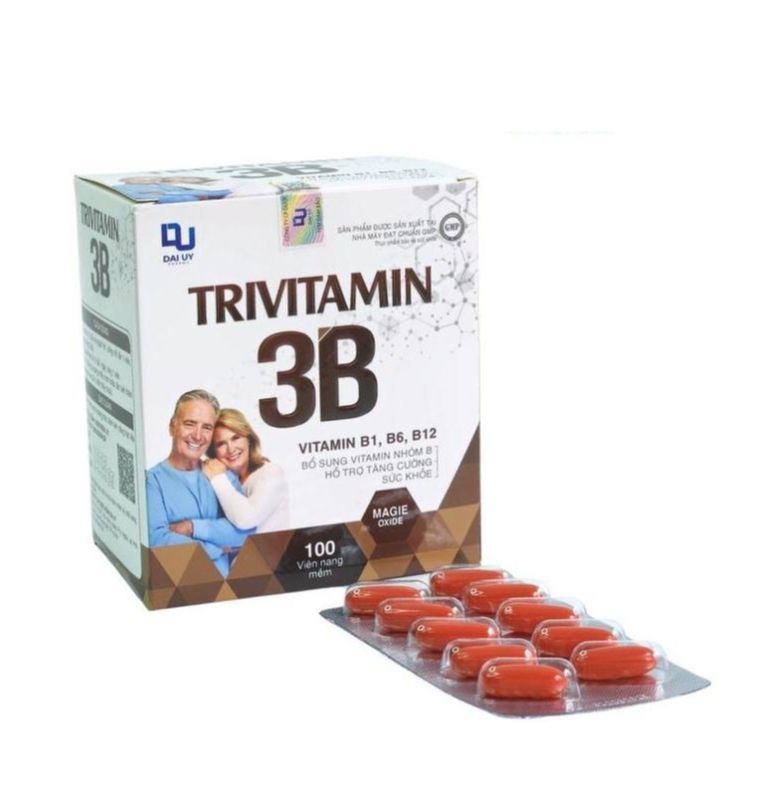 Trivitamin 3B Đại Uy Bổ Sung Vitamin B1 B6 B12 Hỗ Trợ Tăng Cường Sức Khỏe