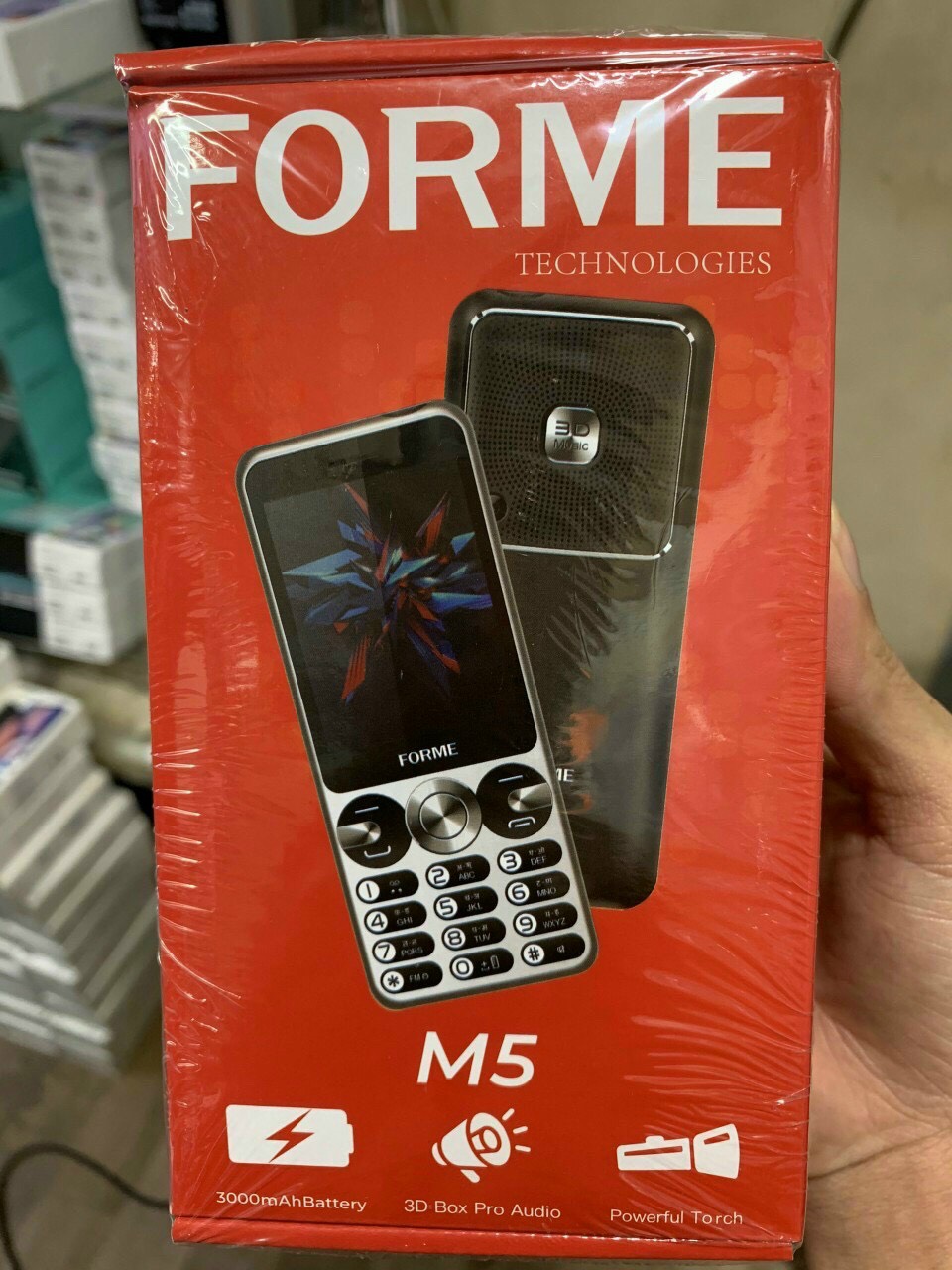 Điện thoại forme m5 new 2021 có chức năng giả giọng nói và ghi âm cuộc gọi - bảo hành 12 tháng
