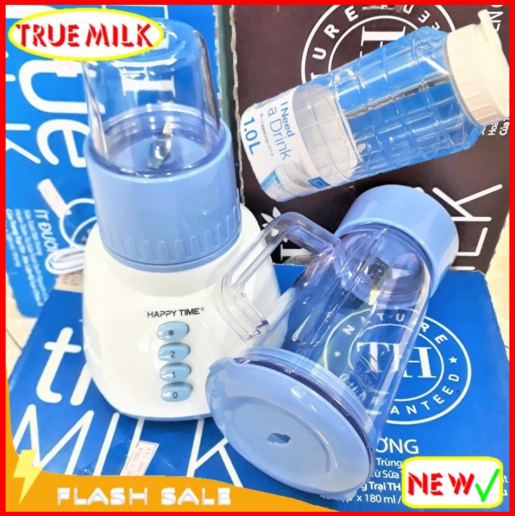 Bộ 2 cối và Máy xay sinh tố Sunhouse Happy Time HTD5113G - may xay sinh to da nang - may xay happy time - may xay sinh to mini - may xay sinh to chinh hang - may say sinh to trueme truemilk truemenews