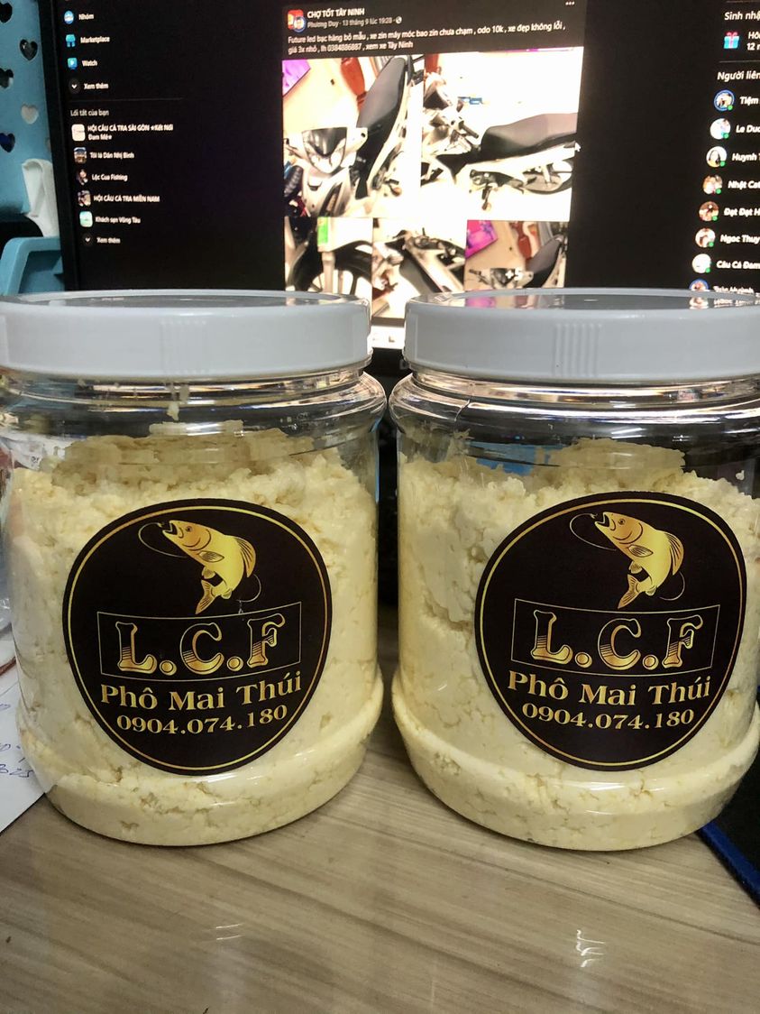 Phô mai thúi dùng cho câu cá tra