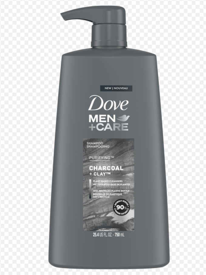 Dầu gội than hoạt tính nam Dove Men+Care Shampoo Charcoal 750ml (Mỹ)