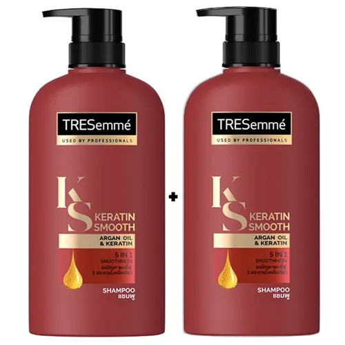 Combo 2 Chai Dầu Gội Tresemme Karetin Smooth 450ml Thái Lan