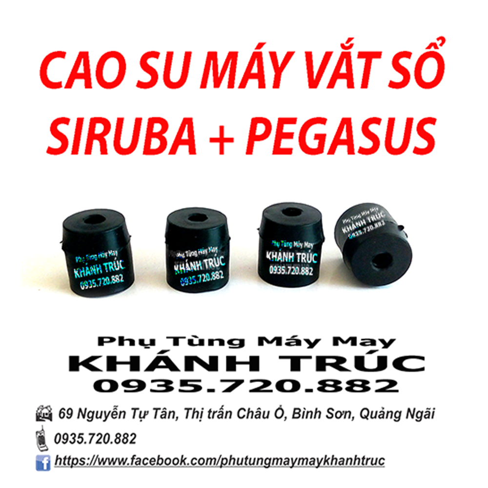 4 CÁI Cao su chem máy vắt sổ SIRUBA HOẶC PEGASUS máy may công nghiệp