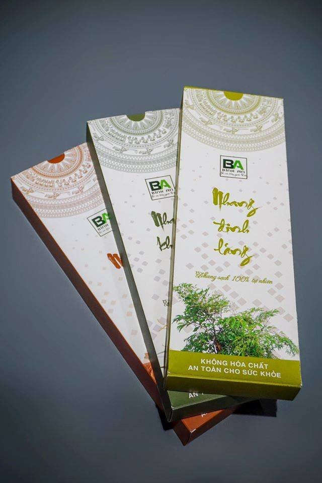 Nhang sạch thảo mộc bình an
