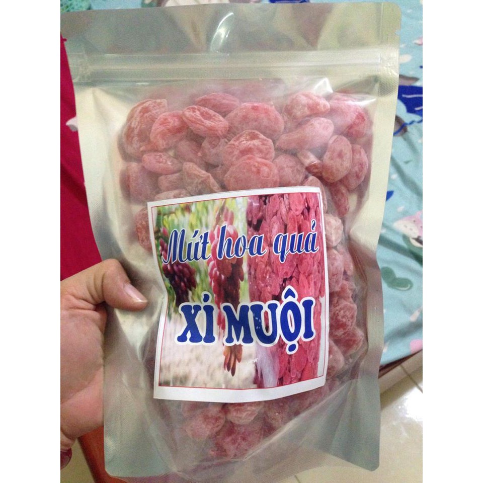 1KG MỨT Ô MAI XÍ MUỘI ĐÀO XANH GIÒN NGON