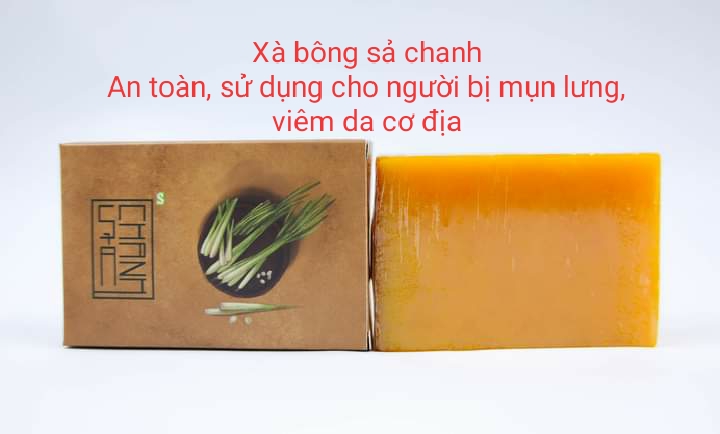 Xà bông thảo dược sả chanh (100%thiên nhiên)
