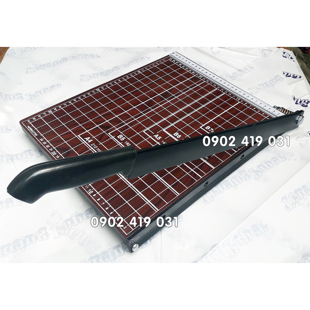 Bàn Cắt Giấy Paper Cutter Gỗ