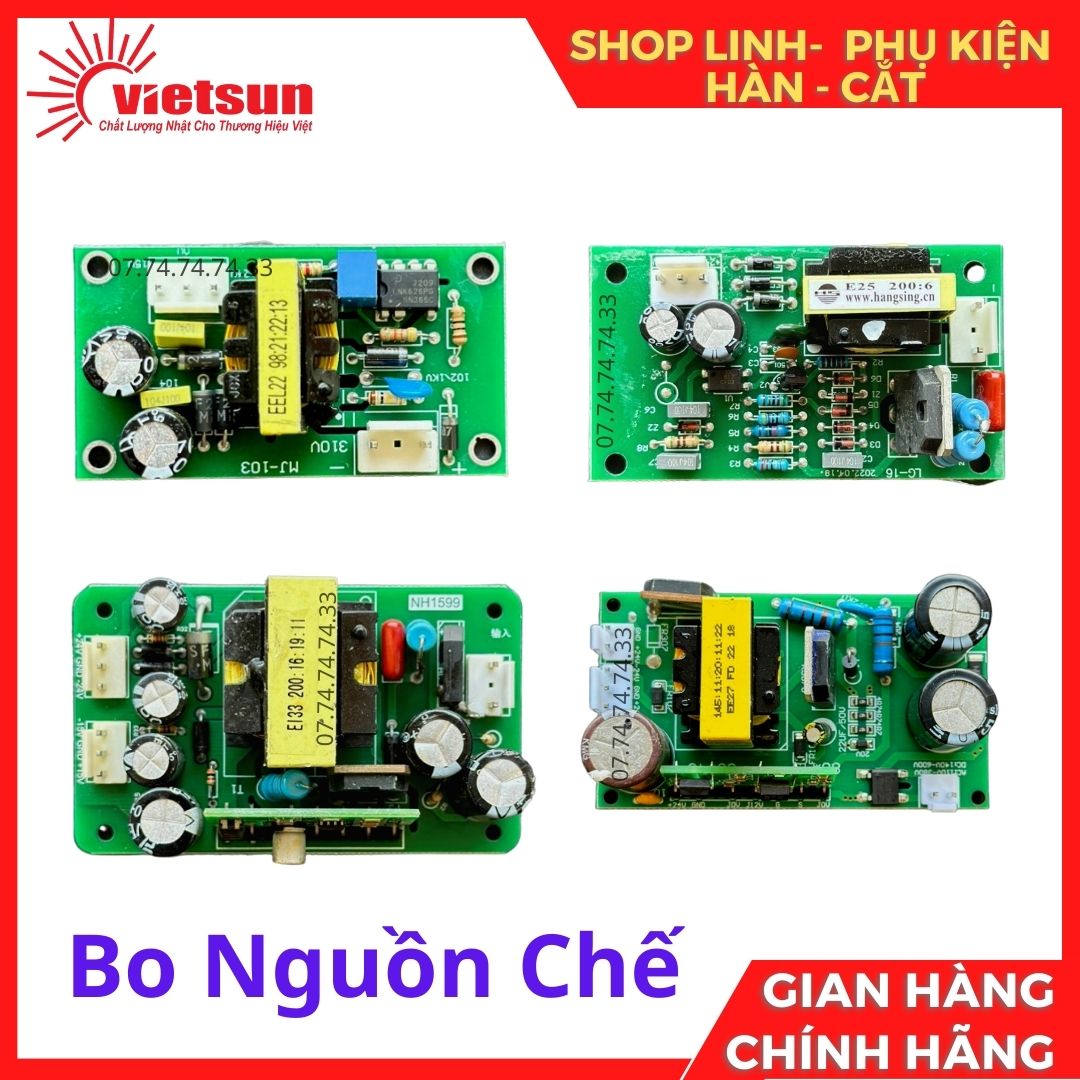 Bo mạch máy hàn, bo nguồn chế các loại cho máy hàn điện tử