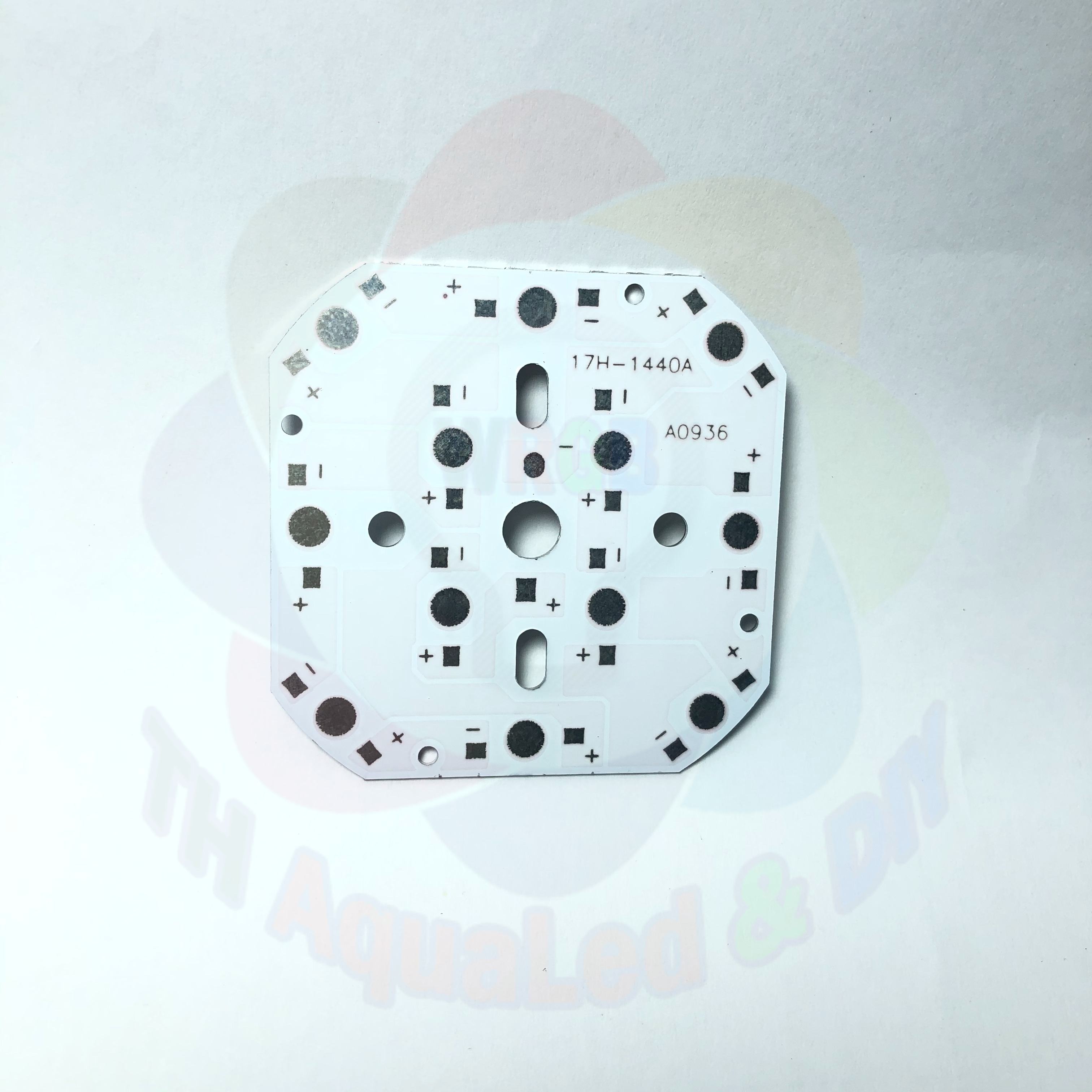 Mạch LED vuông 12 chip 65mm, sử dụng chip led Luxeon 1W/3W, mạch chuẩn ít hao nguồn