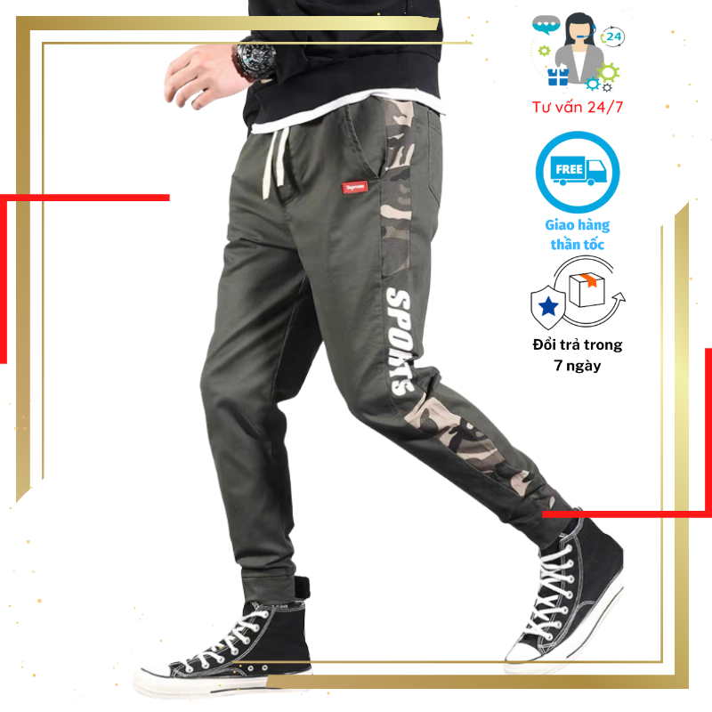 Quần jogger nam phong cách Hàn Quốc, quần kaki nam túi hộp mẫu mới thời trang NHUNHI_STORE