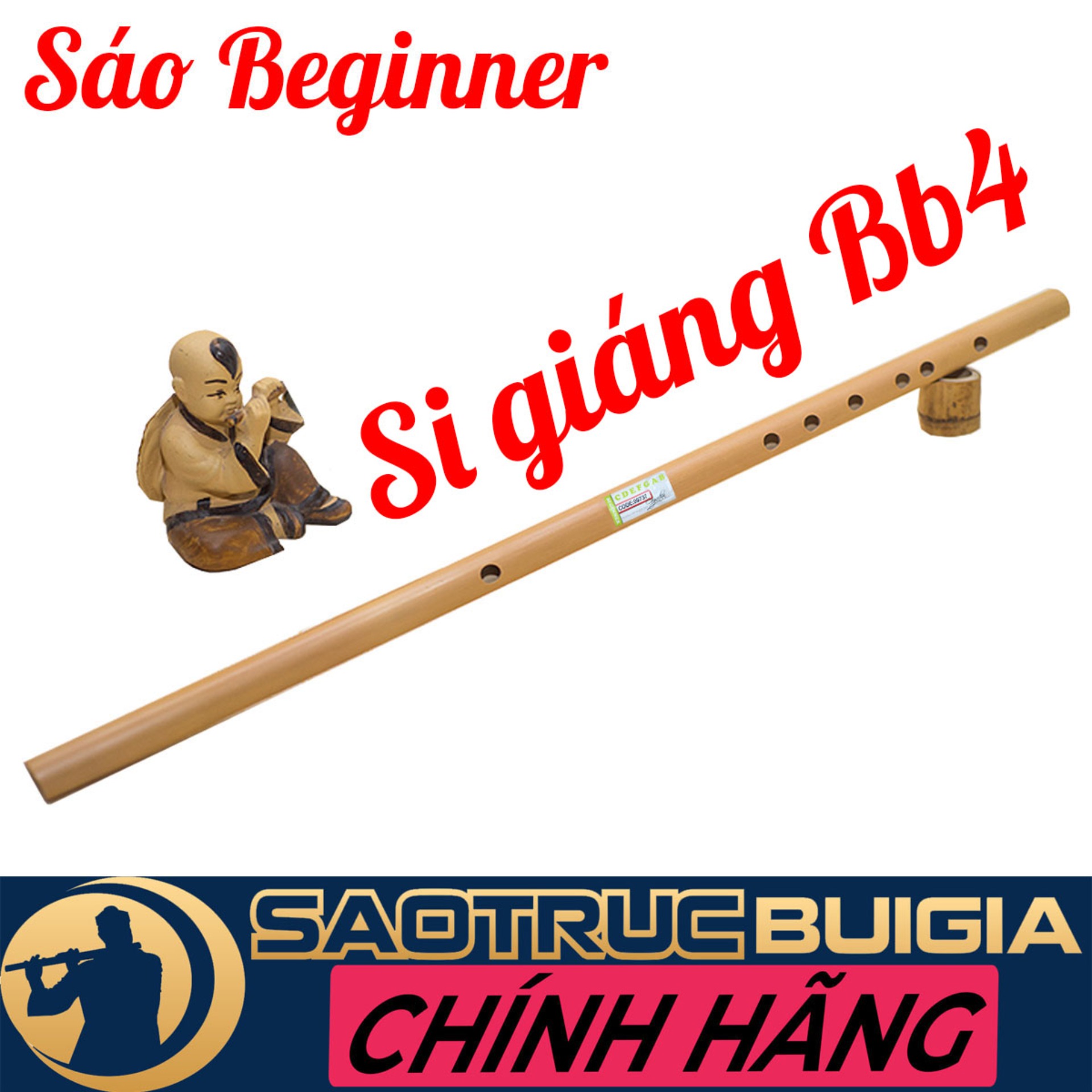 Sáo Si Giáng - Sáo trúc Beginner - Cho người mới tập chơi - Tặng tài liệu học cơ bản