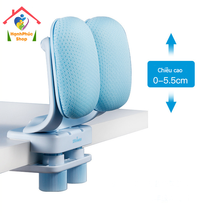 Giá đỡ ngực TENWIN chống gù lưng, cận thị - Dụng cụ chỉnh tư thế ngồi học cho bé có TẤM ĐỆM