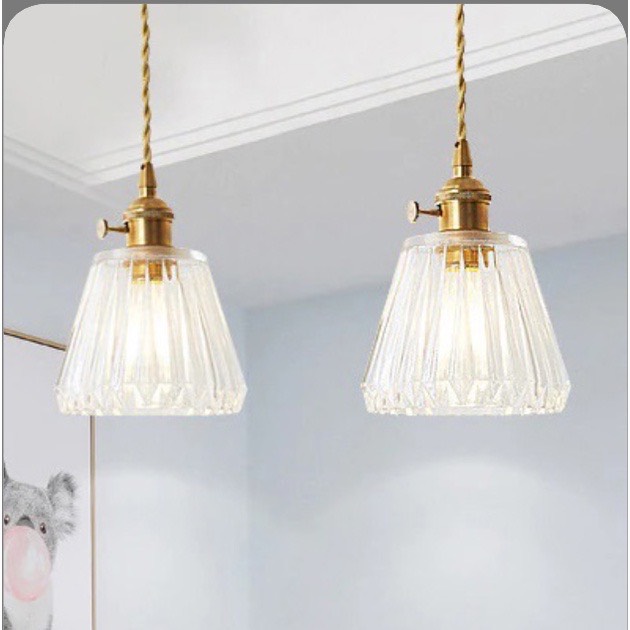 Đèn thả chao thủy tinh phong cách châu âu ntp61-62-63-64