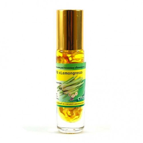 01 dầu thảo mộc ngâm sả otop thái lan 8ml
