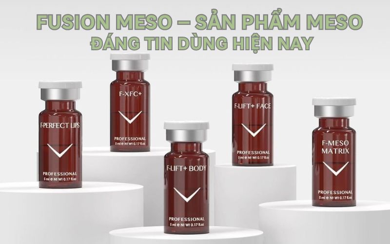 Tinh chất meso fusion f-ha, f-acn, f-melaclear, f-radiance, f-vitamin c, f-hair men, f-meso matrix, f-xfc+, f-eye contour - tách lẻ