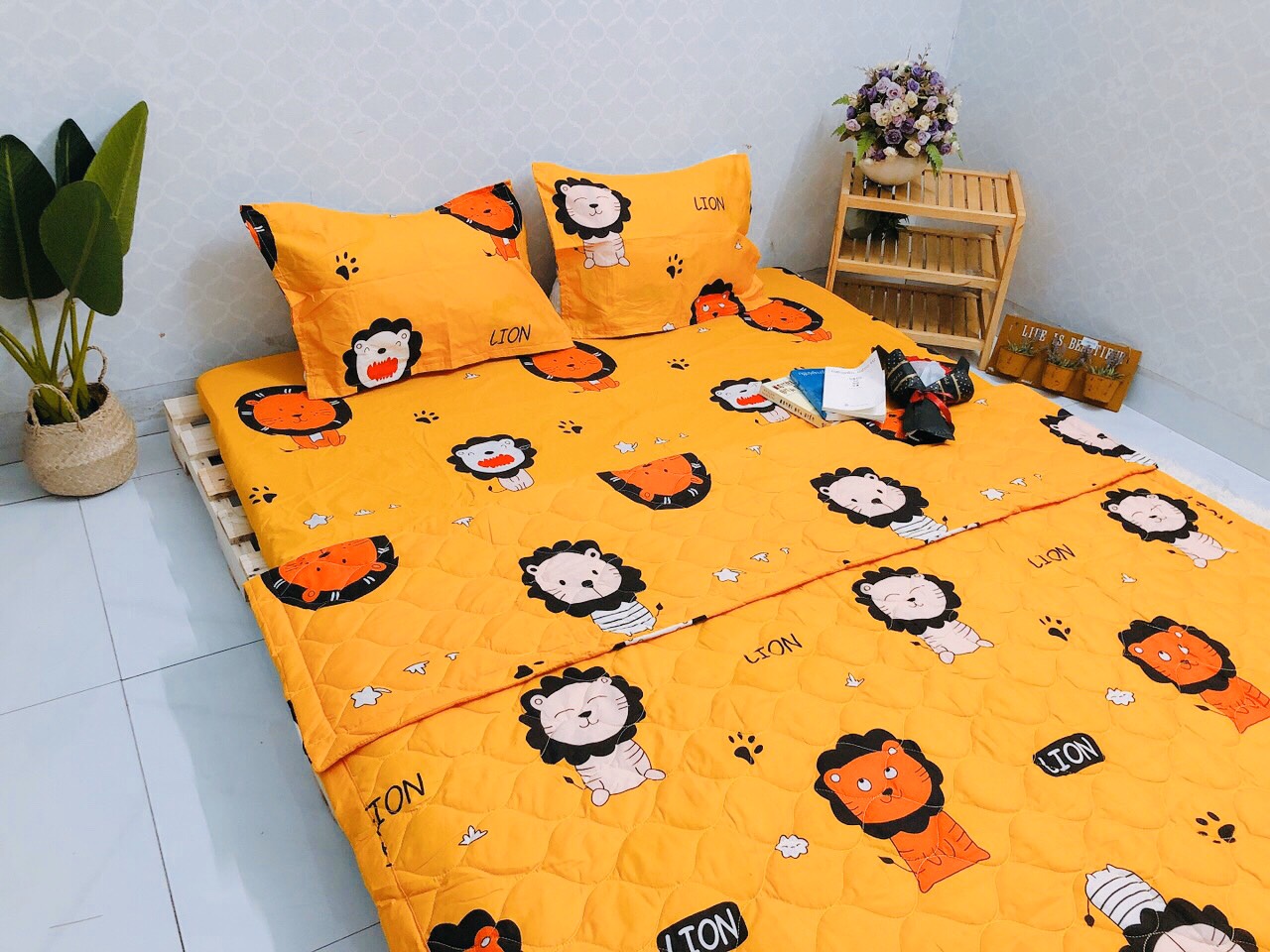 Chăn hè Chần Bông Vi Tính Cotton