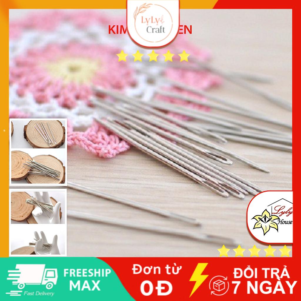 Kim khâu len lỗ to , kim khâu size to dễ xỏ mọi loại len kl01