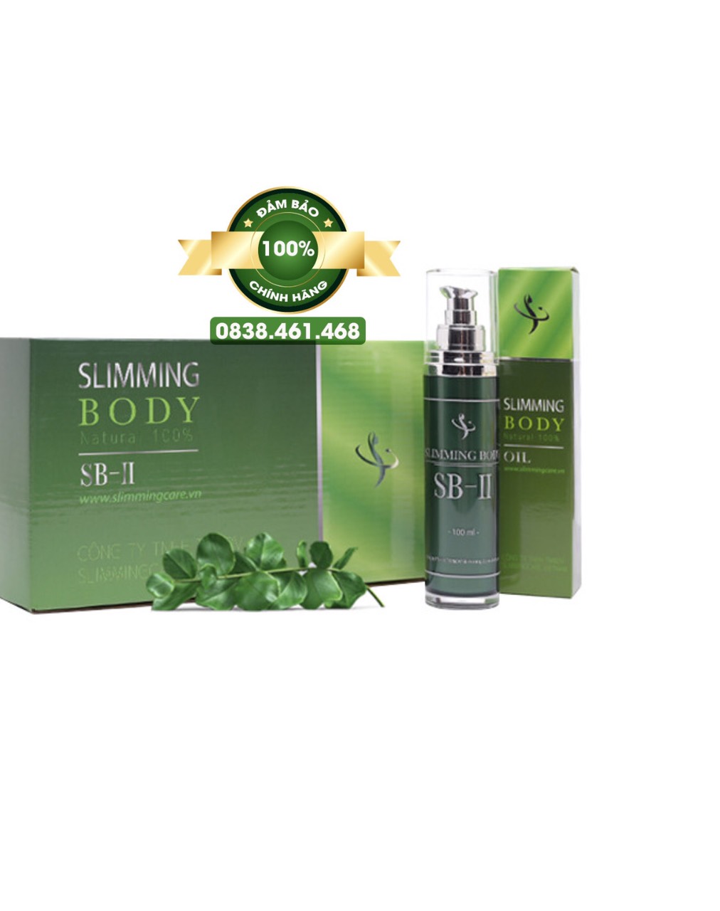 Bộ đai ủ nóng siết eo, thải mỡ slimming body ii hàng chính hãng – gồm 4 món tinh dầu, thước dây, đai ủ