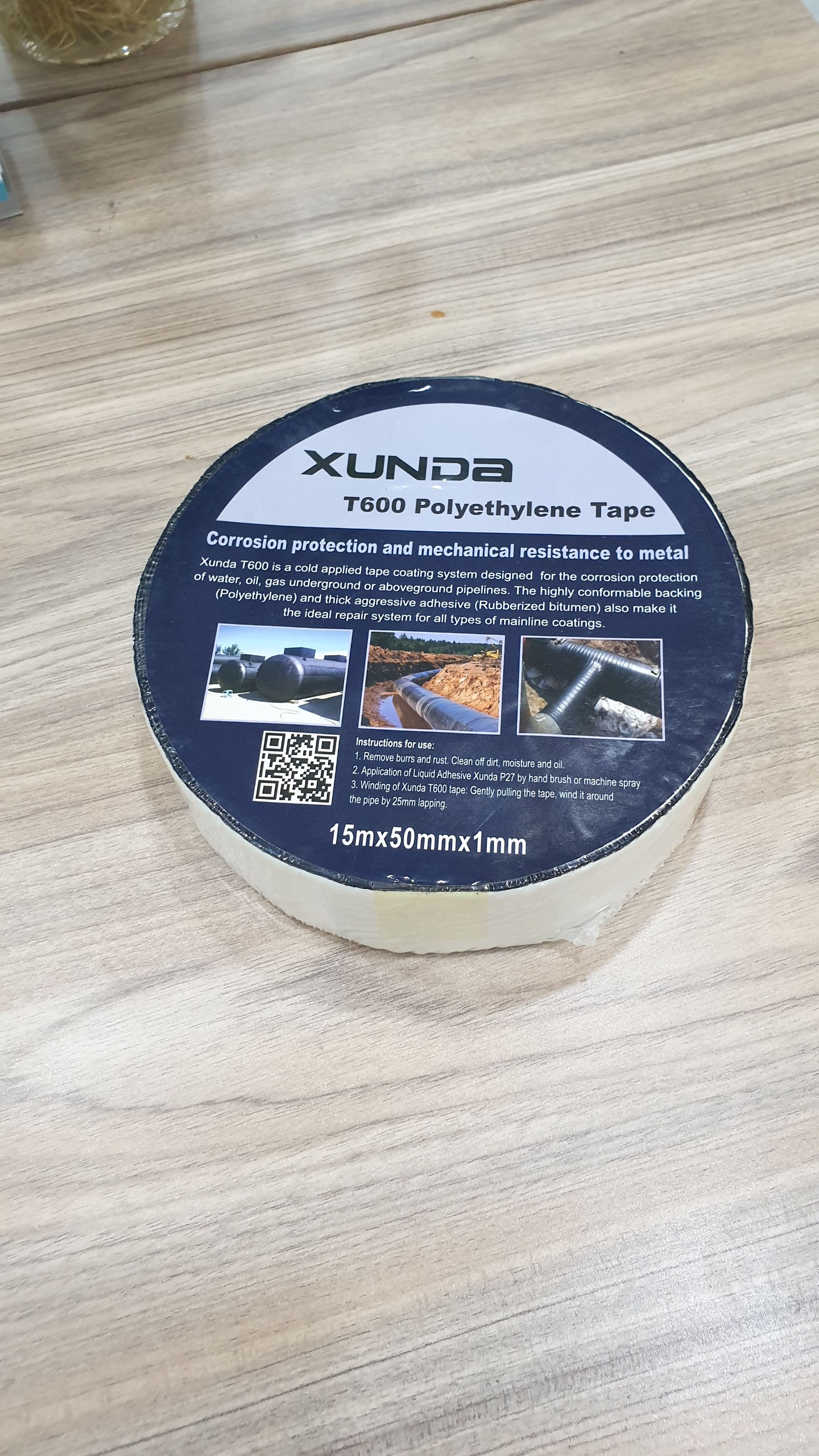 Băng quấn chống ăn mòn Kim loại Bitum dùng cho hệ thống đường ống âm, ống Phòng cháy chữa cháy , ống âm thủy lực,  ống khí gas, hóa chất.