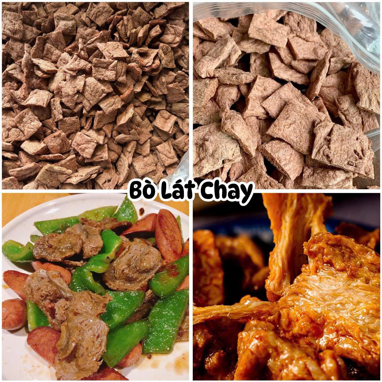 Bò lát chay sấy khô (bò chay,bò chay thực vật,bò chay khô,thịt chay)