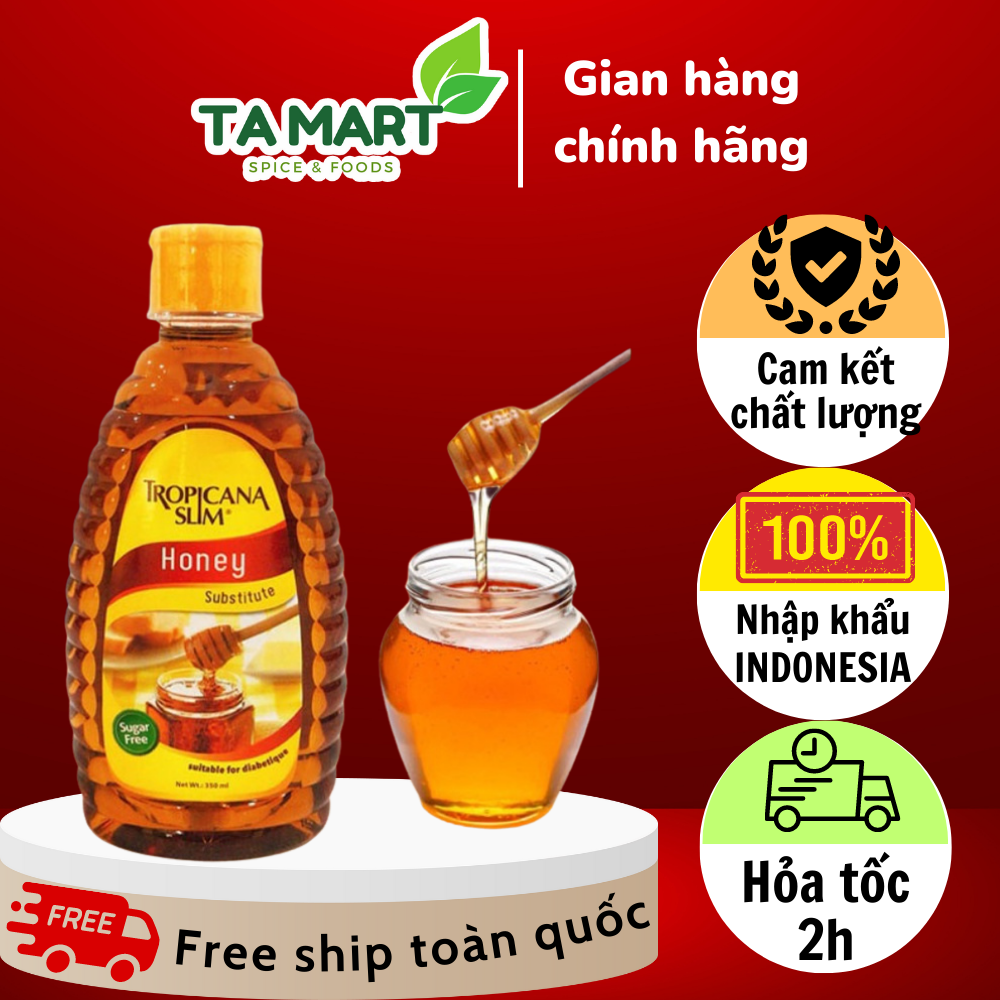 Mật Ong Ăn Kiêng Không Đường Tropicana Slim Honey 350ml - Tropicana Slim Honey Sugar Free
