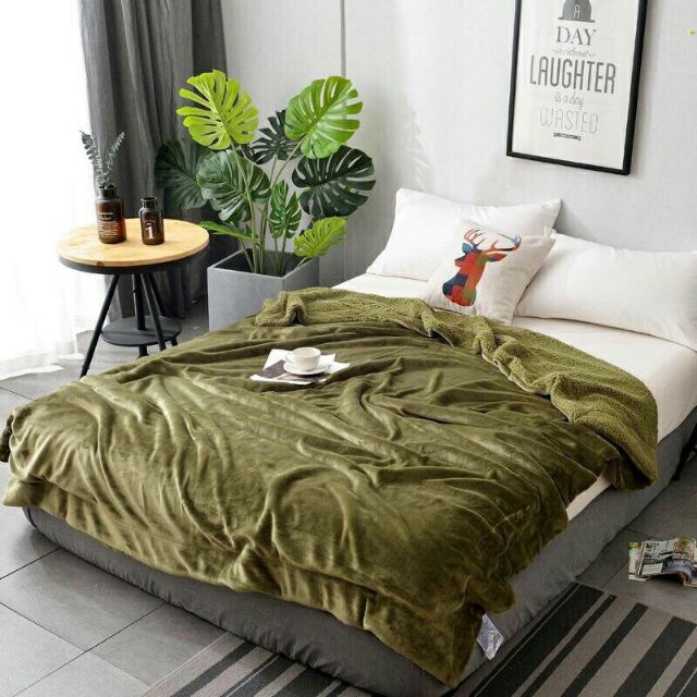 [ LOẠI DÀY - HÀNG ĐẸP] Chăn lông cừu ÚC Ultimate FKYFAN , chăn lông cừu tuyết cao cấp 2mx2,3m chăn mền phòng ngủ , chăn bông mùa đông