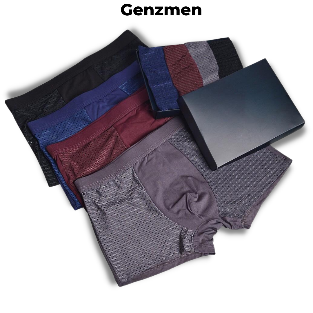 Combo 5 Quần sip xì đùi boxer Nam thông hơi thoáng khí cao cấp cho nam giới quần lót nam quần sịp nam Hộp 4 quần