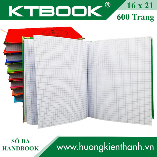 SỔ BÌA DA CAO CẤP HANDBOOK VUÔNG 600 TRANG