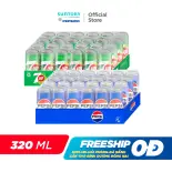 [SALE 15.6] Combo Bung Xõa Cực Đã - 1 Thùng Pepsi lon và 1 Thùng 7Up (320ml/lon hoặc 350ml/lon)