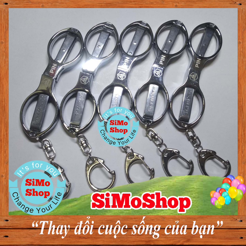 [Siêu Sale - Xả Kho] 1 Kéo gấp xếp mini nhỏ gọn hình mắt kính dễ thương, siêu bền, siêu bén.
