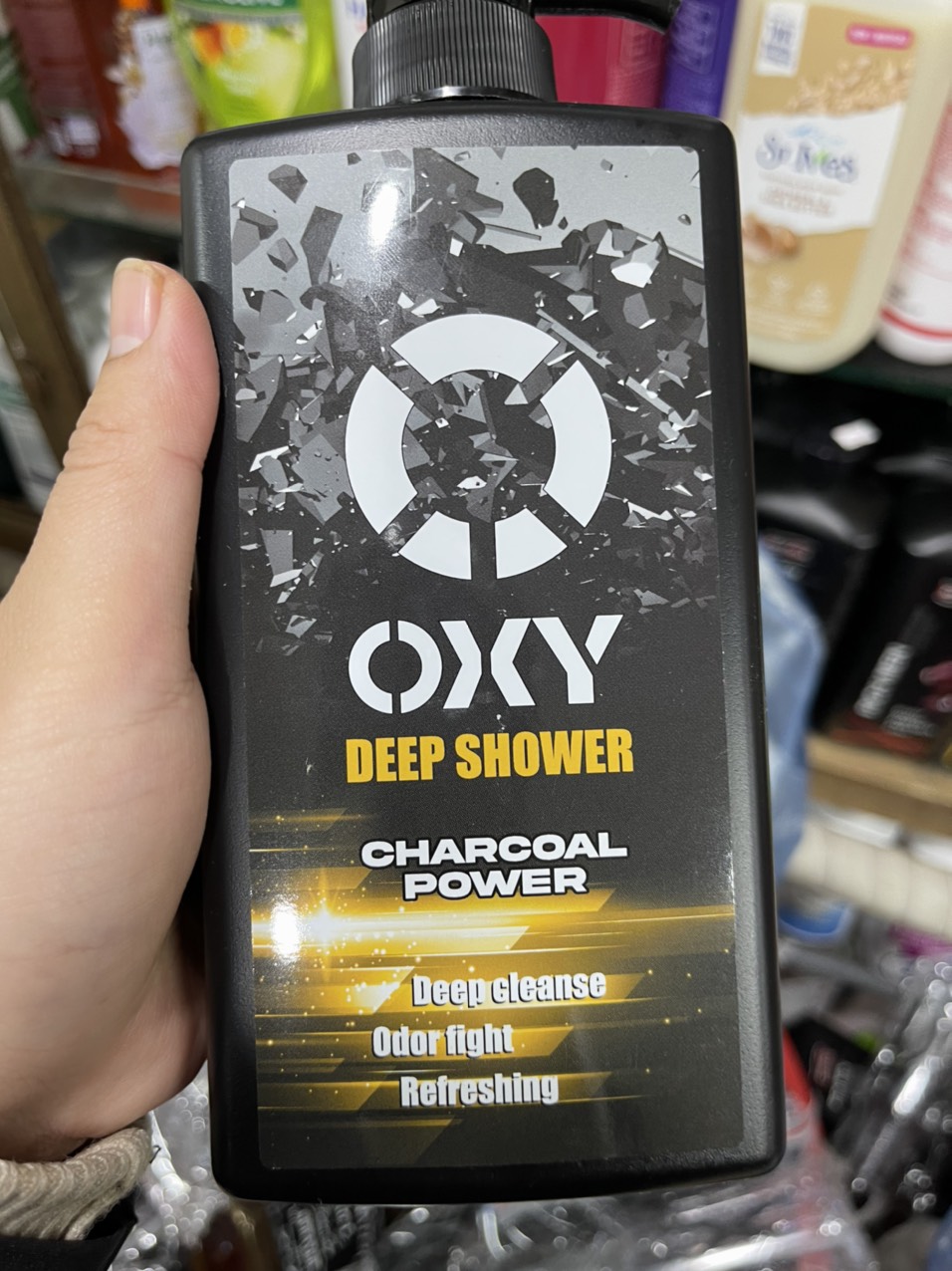 Sữa tắm tác động sâu nam Oxy Deep Shower 500ml