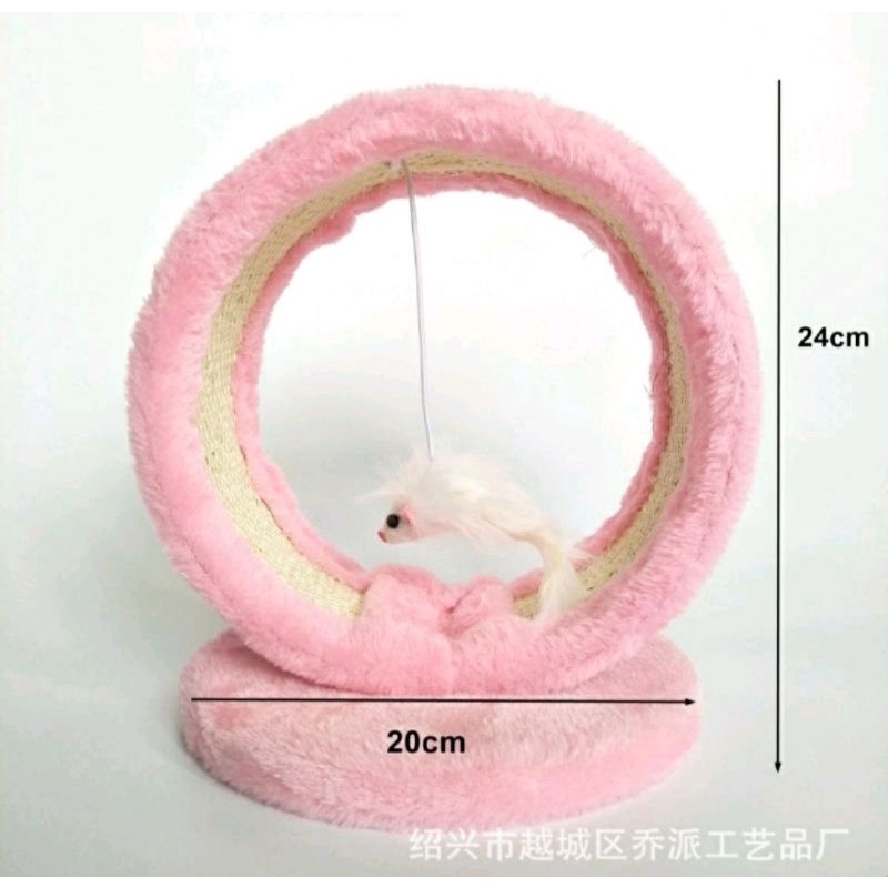 Đồ chơi trụ cào móng MèoCattree nhà cây hình tròn