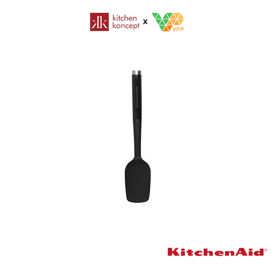 Muỗng Spatula Classic KITCHENAID Đen - Thương hiệu nổi tiếng từ Mỹ - Nhập khẩu Chính Hãng