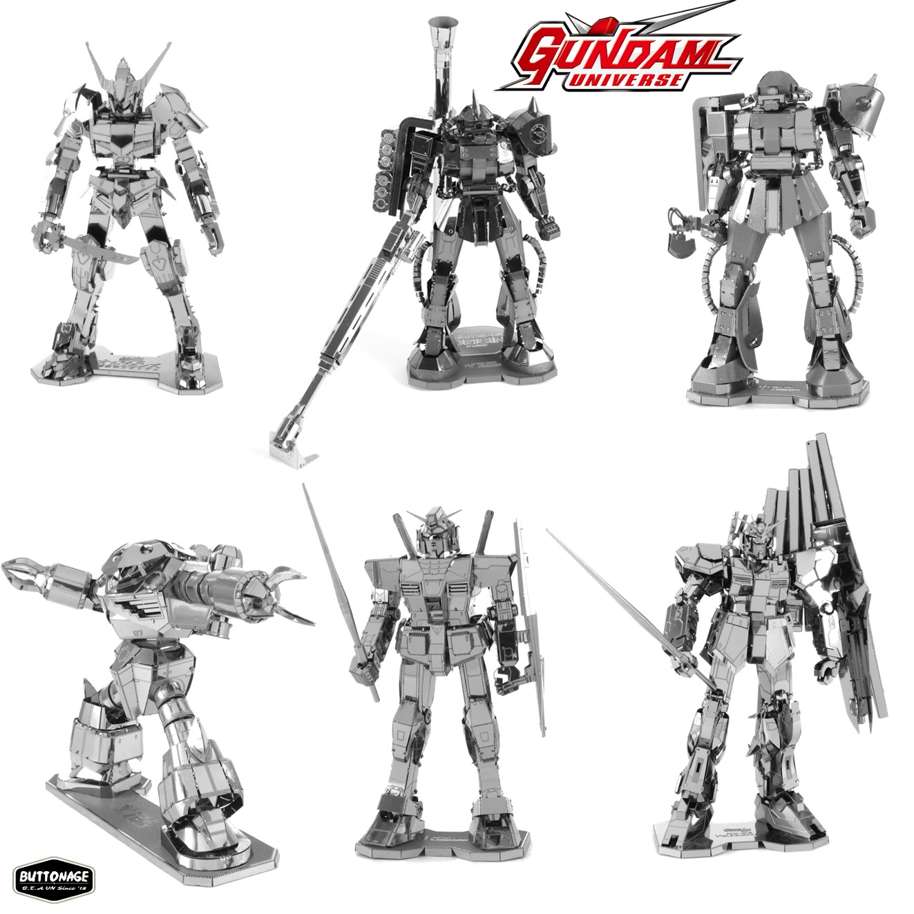 Mô hình lắp ráp 3d người máy gundam