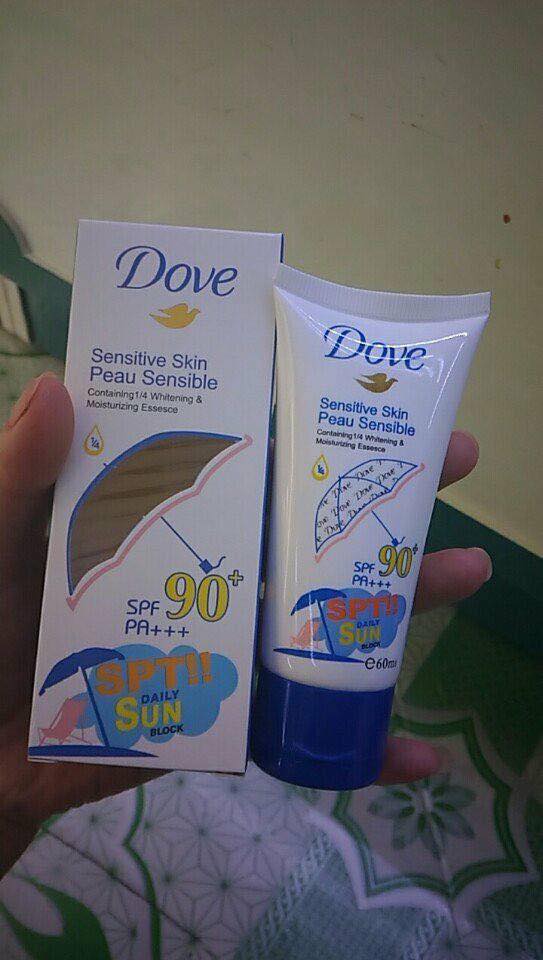Kem chống nắng dove spf 90 làm trắng da - hx1733 - làm đẹp / chăm sóc da mặt / kem chống nắng & phục hồi sau đi nắng