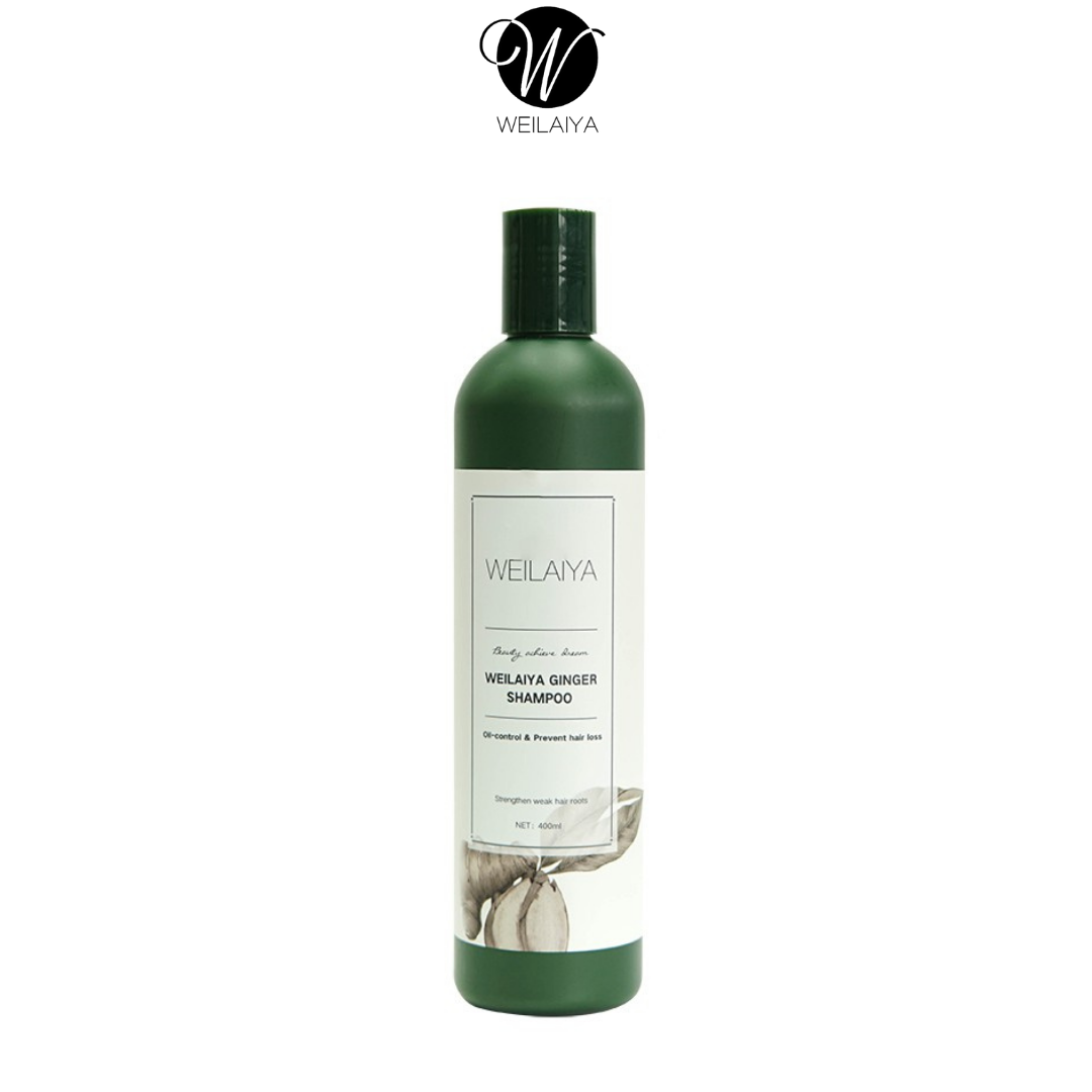 Dầu gội gừng ngăn rụng và kích mọc tóc Weilaiya Ginger Shampoo 400ml