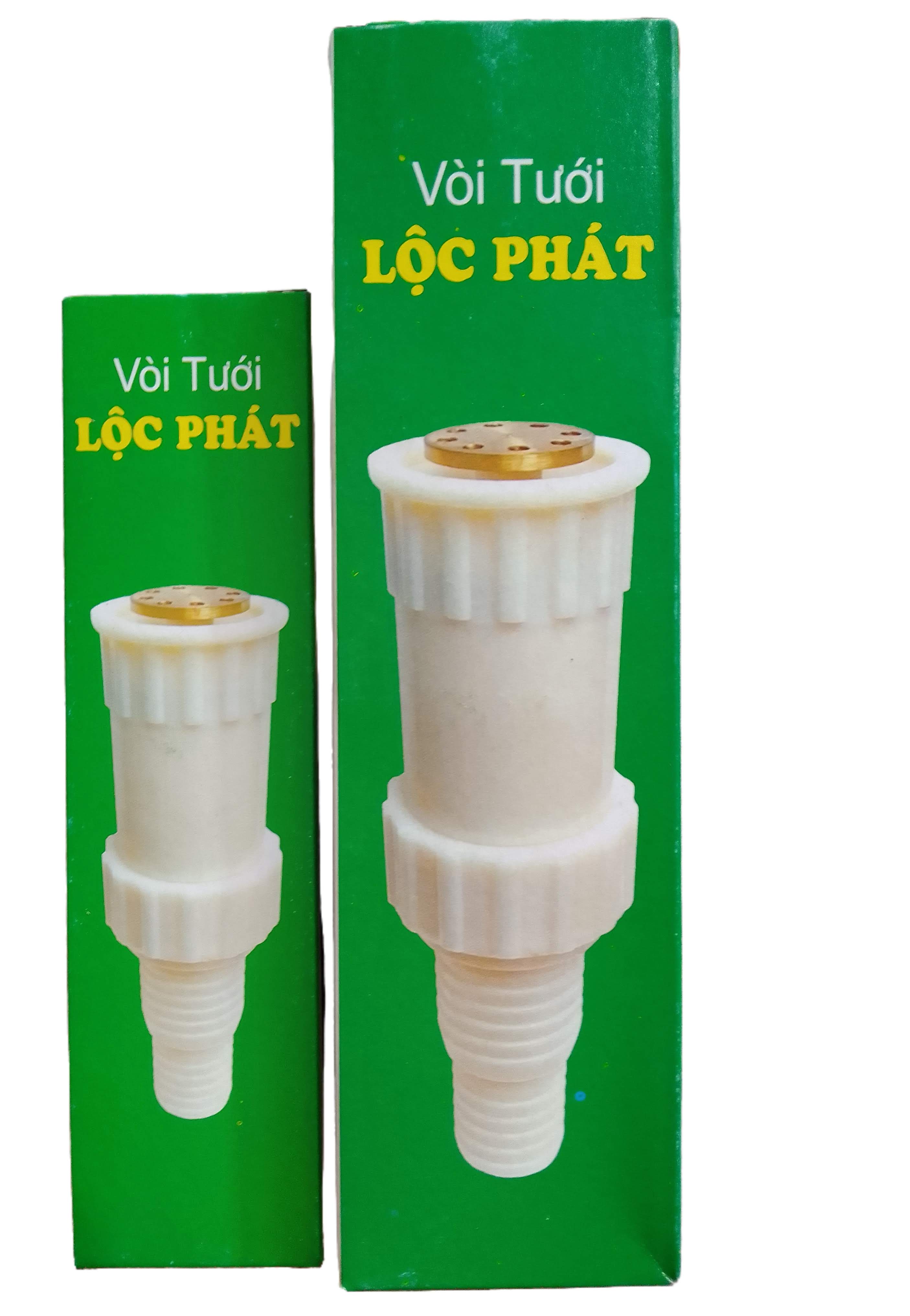 Vòi tưới cây cầm tay nhựa đầu phi 30 - đuôi 21, 27mm và đầu phi 50 - đuôi 34, 42mm