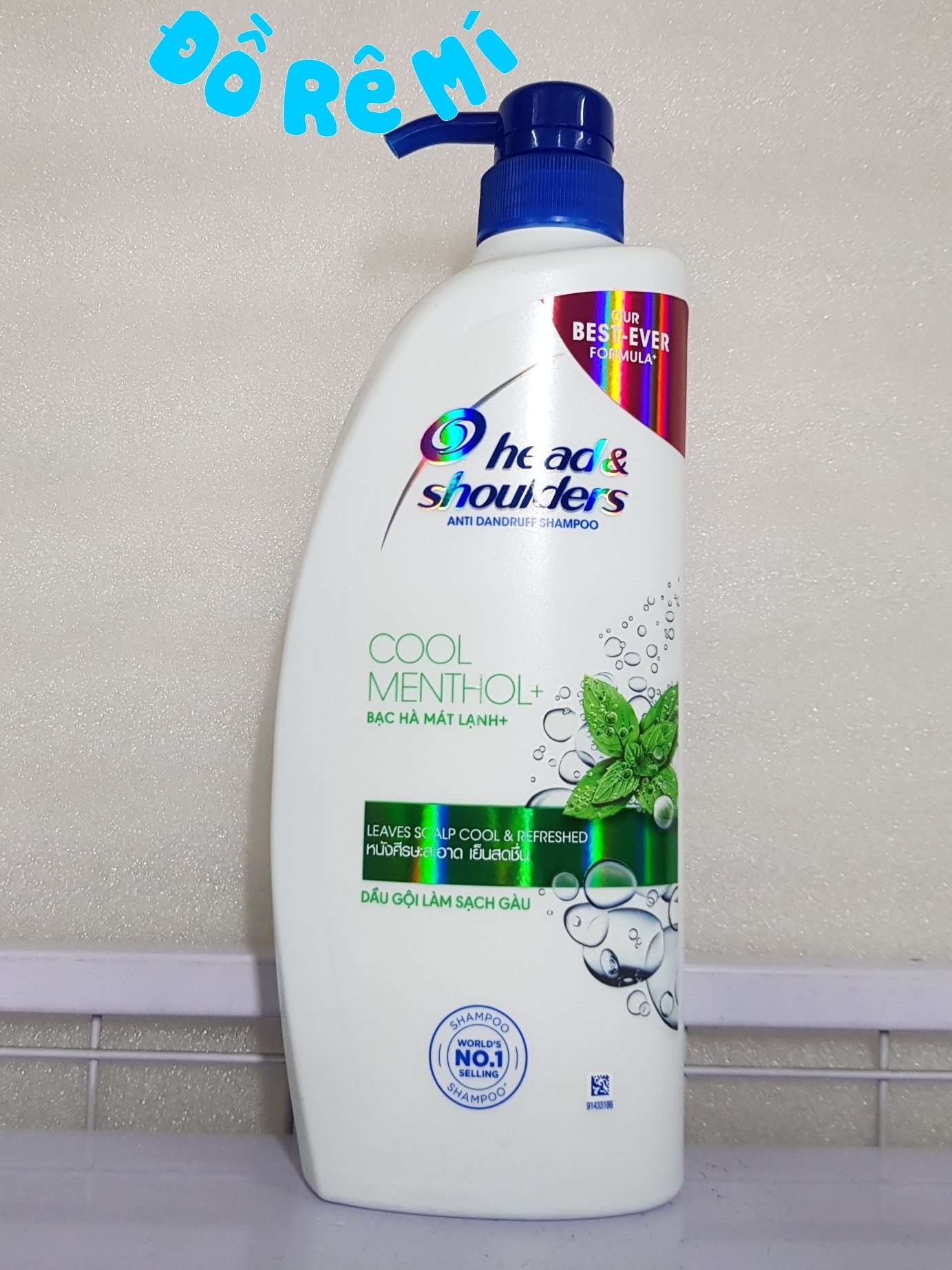 [HCM]Dầu gội Head and Shoulder 850ml - Bạc hà mát lạnh