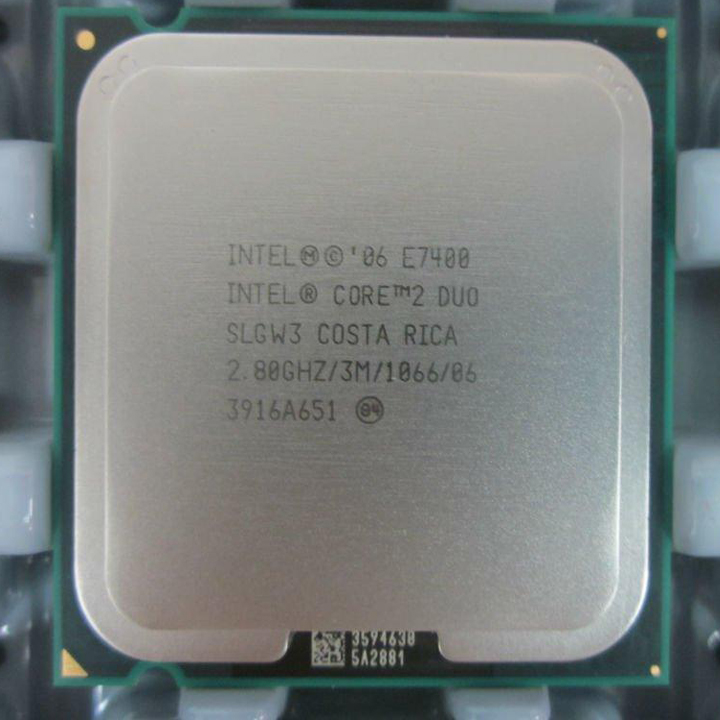 Cpu cho máy tính intel E7500; E8400; E8500 SK775 bóc main thanh lý văn phòng