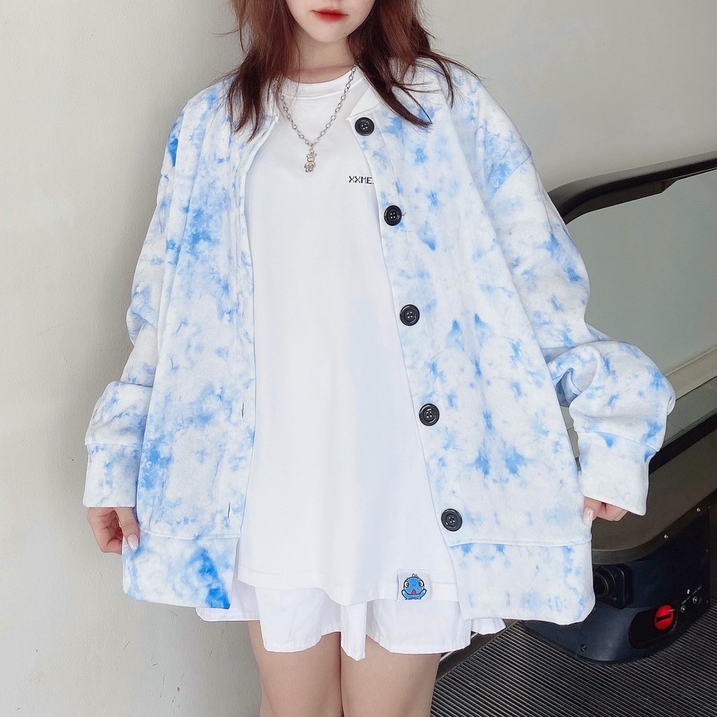 [HCM]Áo Cardigan Loang Màu Siêu Xinh - Tie Dye Cardigan 2020