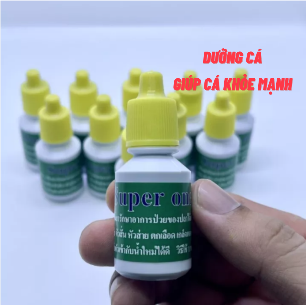 Sản phẩm dưỡng cá , chuyên dùng giúp cá khỏe mạnh super one