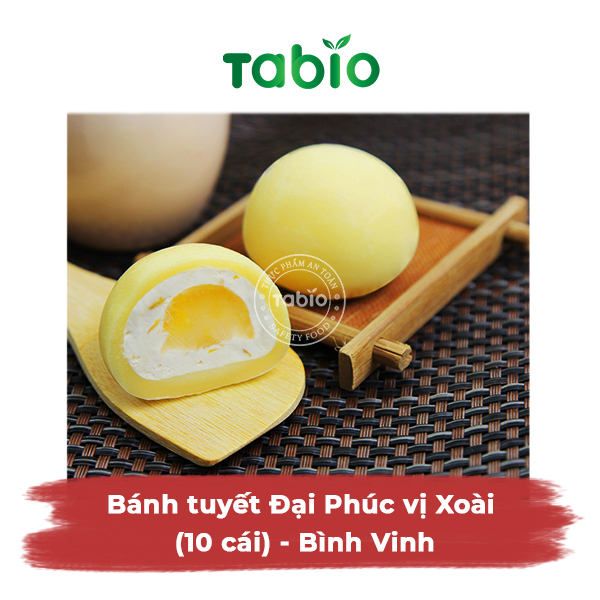 Hcm - bánh tuyết đại phúc vị xoài - bình vinh - tabio