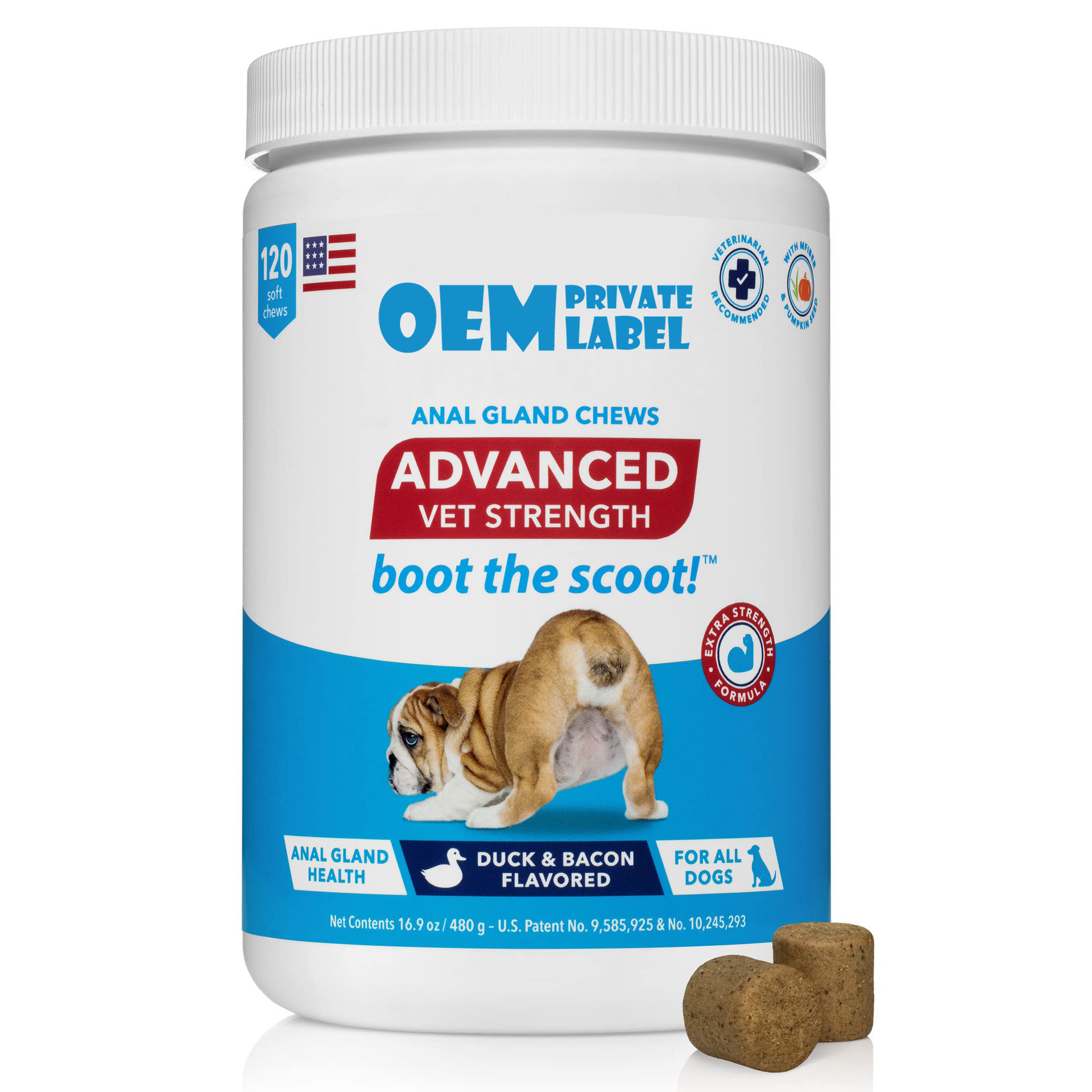 Hot-selling Foreign Trade Pumpkin Dog Digestive Enzyme Probiotic Fiber Supplement - Dog Chew Snacks