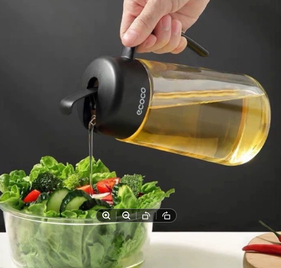 Bình đựng dầu ăn,đựng nước mắm đóng mở tự động hàng eccoco cao cấp