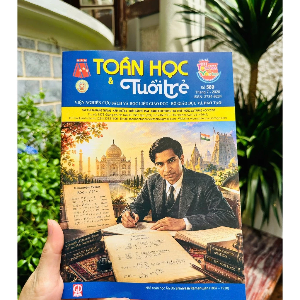 Sách - Toán Học & Tuổi Trẻ - Tháng 7/ 2026
